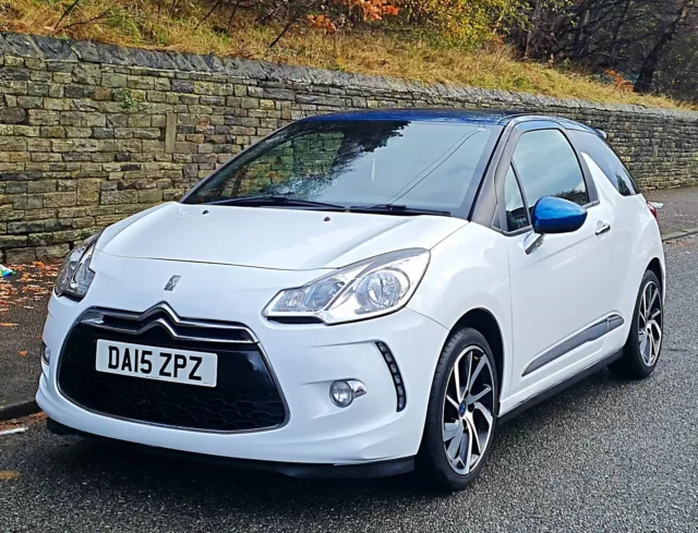 2015 65 Citroën Ds3 Dstyle Plus 1.2 Petrol White 3 Door