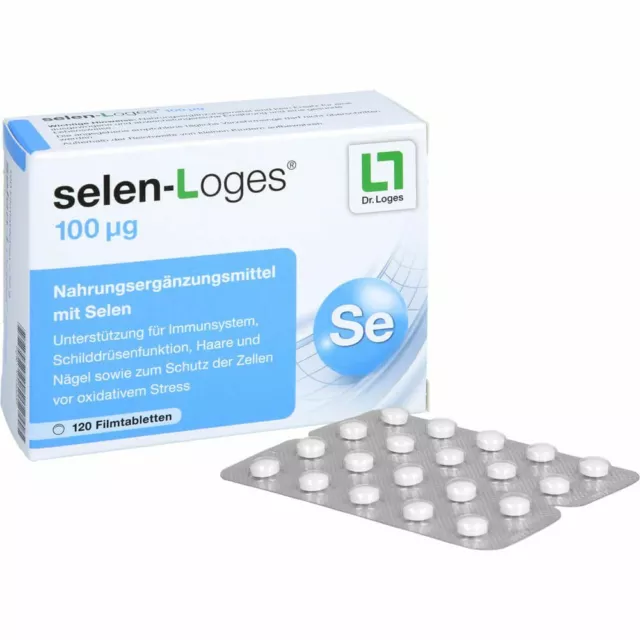 Selen-Loges 100 Μg Comprimé Enrobé 120 Pièces PZN17150235 2