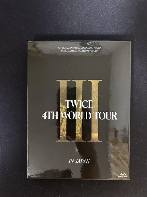 TWICE 4TH WORLD TOUR 'III' IN JAPAN Blu-ray $95.06 - PicClick CA
