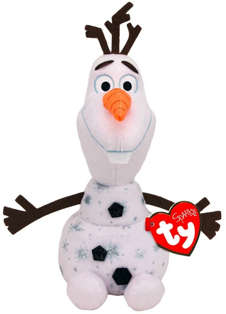 Ty Beanie Buddy Disney Frozen Olaf Snowman With Sound 20Cm Plush Soft Toy Bnwt