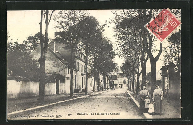 CPA Donzy, Le Boulevard d´Osmond