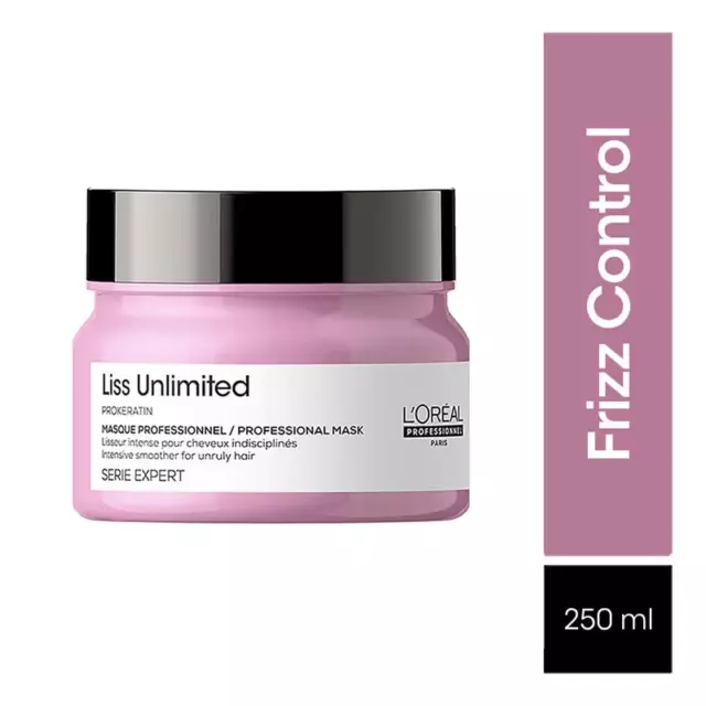 L'Oreal Professionnel Liss Unlimited Hair Mask For Frizz Control (250gm) FS