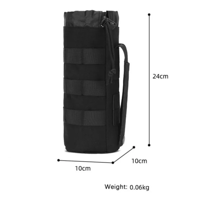 Kettle Bag Tactical Molle Adjustable Water Bottle Carrier Holder Pouch Outdoor