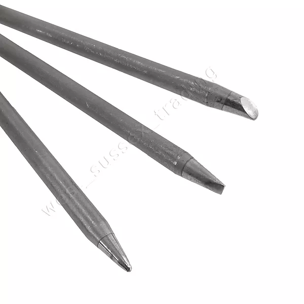 Soldering Iron Tips - Pointed / Chisel / Bevel Bit. 3.8mm shaft diameter