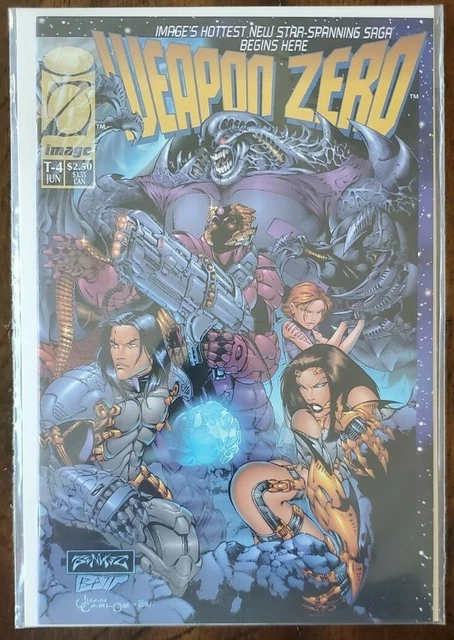 Weapon Zero #T-4 - #0 Image Comics/Top Cow 1995 - Walt Simonson / Joe Benitez