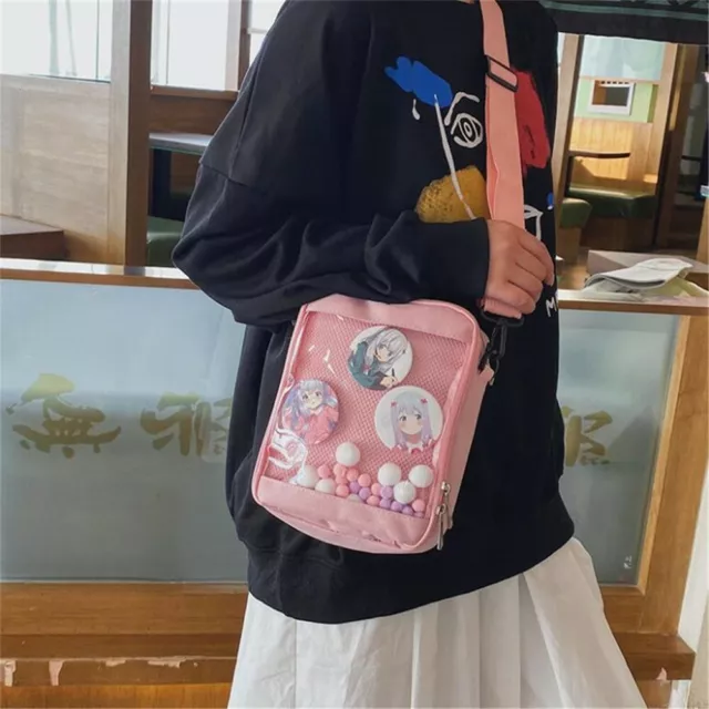 Anime Japanese Lolita Girl Cute Small Itabag Transparent Messenger Shoulder Bag