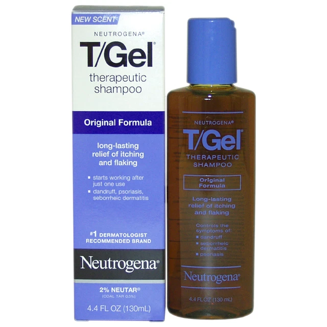 NEUTROGENA T/GEL THERAPEUTIC Shampoo Original Formula, 4.4 oz Expires