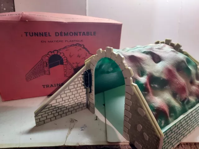 HORNBY Meccano zero tunnel démontable dans sa boite parfait état comme neuf