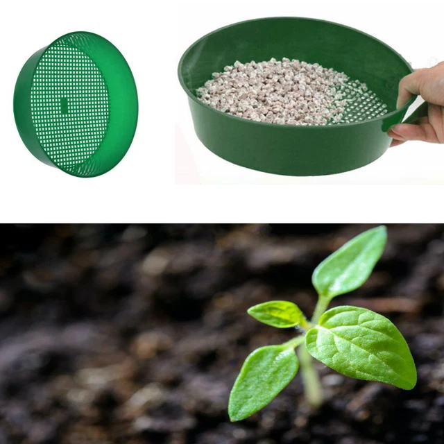 Leichtes Gewicht Mesh des Bodens Garten Sieve Kompost Sifter der Rätsel