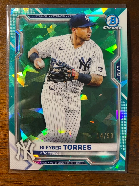 2021 BOWMAN CHROME Sapphire Edition Gleyber Torres #50 $1.72