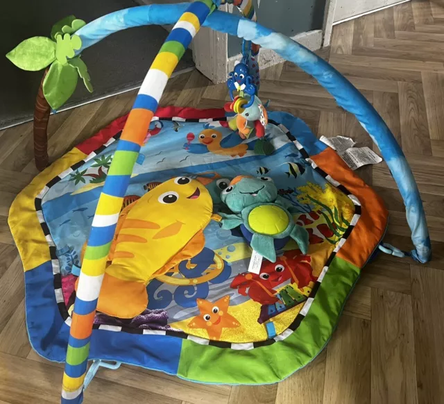 Baby Einstein Activity Gym Play mat Ocean Themed- In Used Good Condition