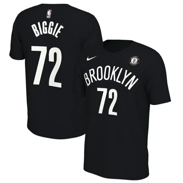 Nike Brooklyn Nets Biggie city Jersey Size Men small 40 BRAND NEW  CD7062-010