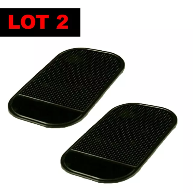 2pcs Car Magic Anti-Slip Dashboard Sticky Pad Non-slip Mat GPS Cell Phone Holder