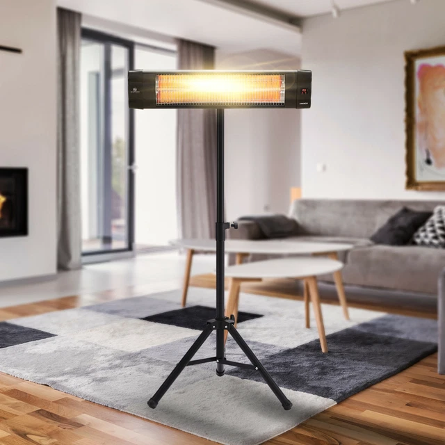 AREBOS Infrarotstrahler Heizstrahler Terrassenstrahler Wärmestrahler 2500W FB 12