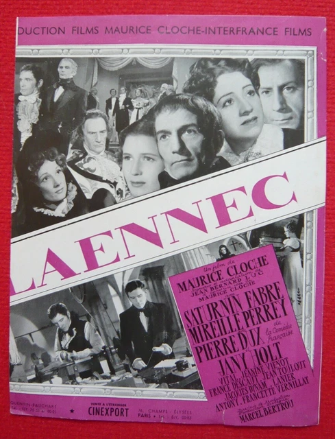 Dossier de presse de Laennec (1948) – Maurice Cloche