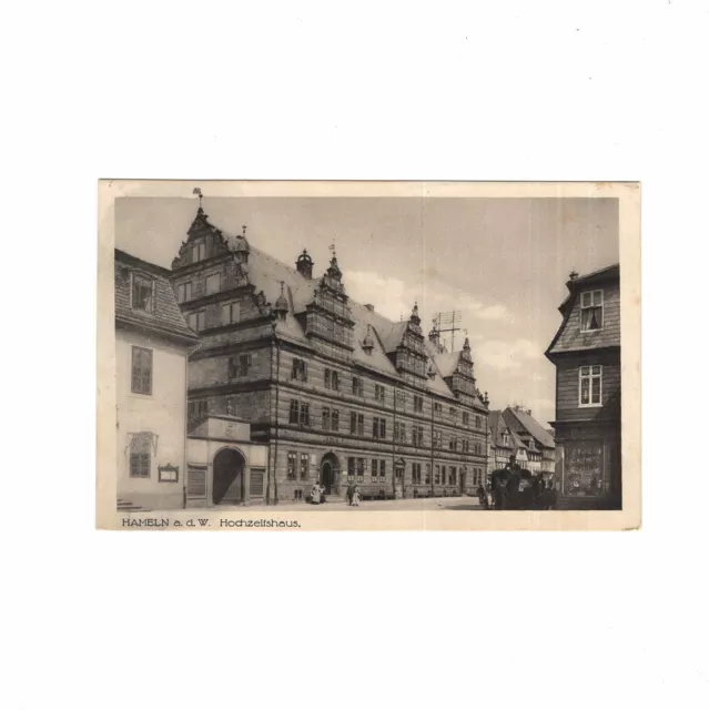 AK Ansichtskarte Hameln an der Weser / Hochzeitshaus - 1922