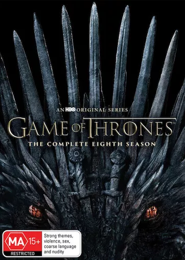 GAME OF THRONES : Season 8 Final : NEW DVD