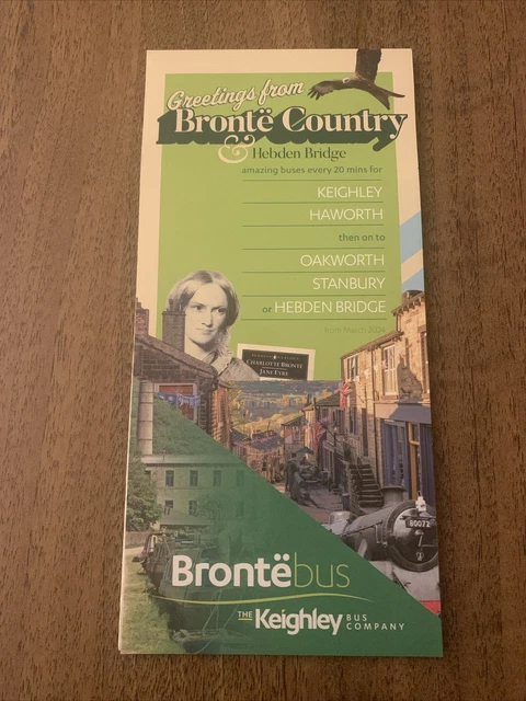 Transdev Bus Timetable TRANSDEV: GREETINGS FROM Keighley and Hebden Bridge bus timetable March ...