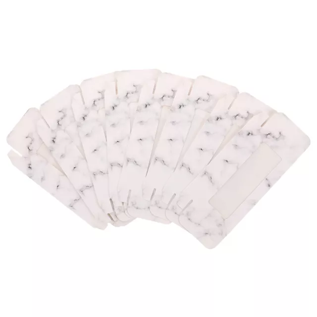 80 Pcs Empty Lash Boxes Paper False Eyelash Case Packaging Fake Eyelashes