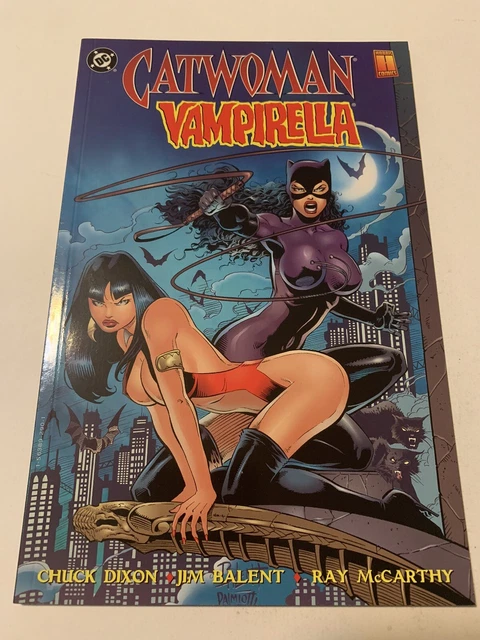 Catwoman  Vampirella Graphic Novel DC/Harris Comics 1997 "The Furies" NM (9.4)