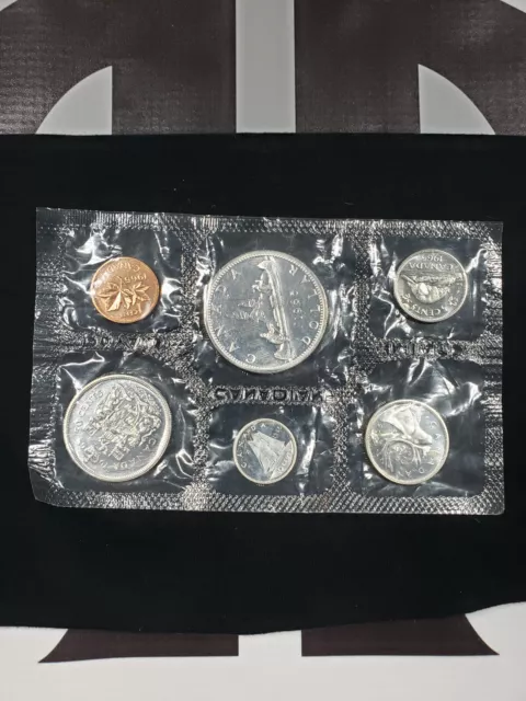 1965 Canada Proof Like 6 Coin Set.  Silver.