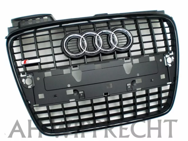 NUEVO RS4 Audi A4 8E B7 Tuning S-Line parrilla del radiador parrilla negra parrilla delantera rejilla