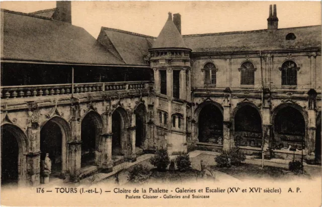 CPA TOURS - Cloitre de la Psalette - Galeries et Escalier (298582)