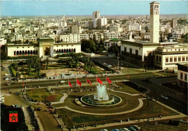 CPM AK Casablanca- Fontaine luminouse et musicale MAROC (880331)