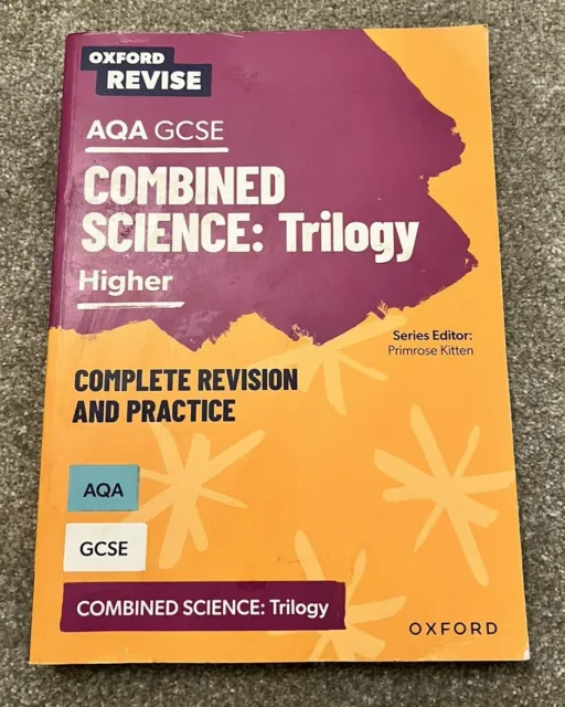 AQA GCSE Combined Science Higher Revision & Exam Practice **read Description