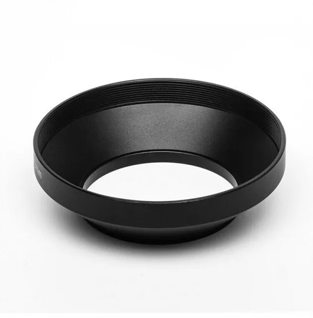 For Wide Angle Metal Lens Hood 37/39/40.5/43/46/49/52/55/58/62/67/72/77/82 mm