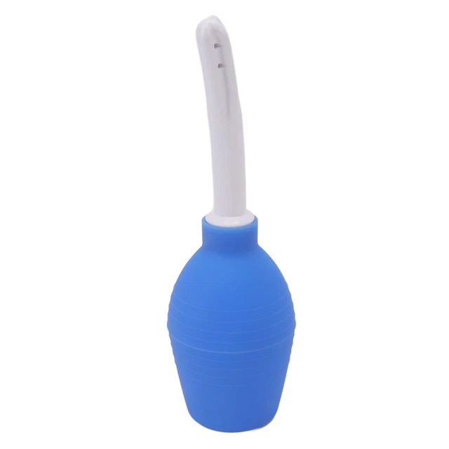 (310ml Blau)Analduschen-Kit Hochfestes Silikon-Einlaufbirnen-Kit Mit Großer