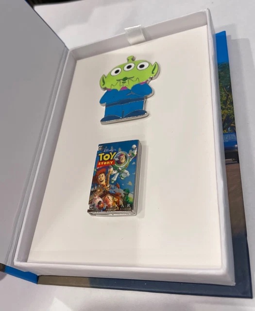 DISNEY PINS TOY Story VHS Pin Set Of 2 Limited Release 23.05 PicClick
