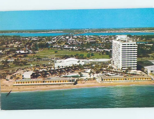 Pre-1980 AMERICANA MOTEL Bal Harbour - Near Miami Beach Florida FL c2174