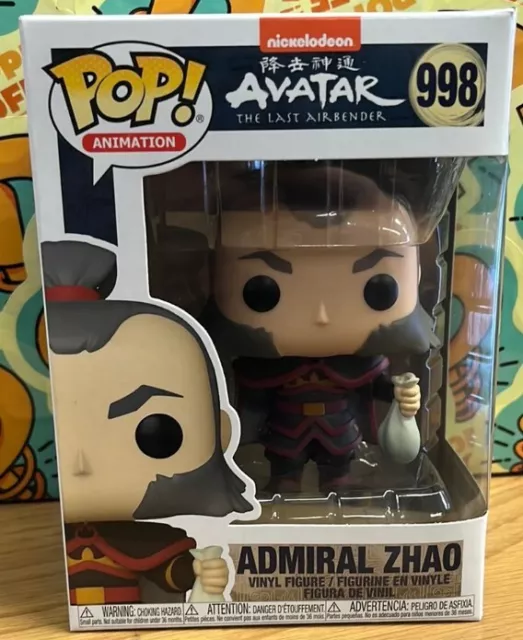 Funko Pop! Animation: Avatar: The Last Airbender - Admiral Zhao Figura in Vinile