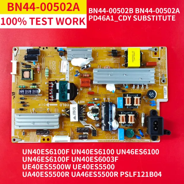 Substitute BN44-00502B BN44-00502A PD46A1_CDY Power Board for Samsung TV