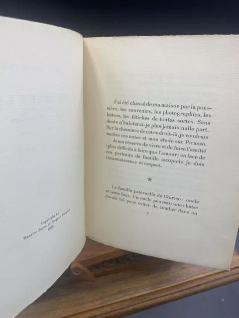 Cocteau jean: le mystère laic ill. G. de Chirico, EO, rives 1928 Quatre chemins 2