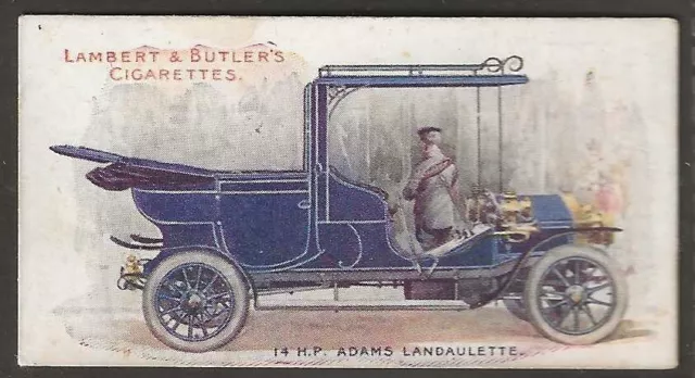 Lambert & Butler-Motors 1908-#05- 14 Hp Adams Landaulette