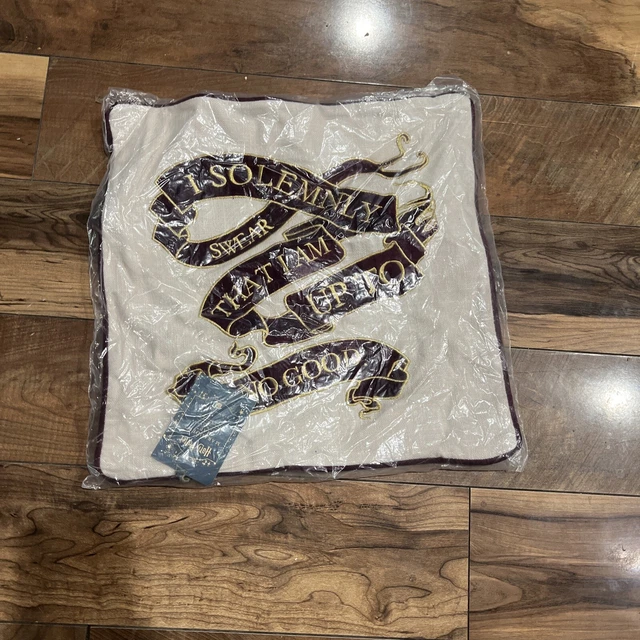 NWT Pottery Barn Harry Potter Marauder's Map Glow-in-the-Dark Pillow Cover 18 In NWT Pottery Barn Harry Potter Marauder's Map Glow-in-the-Dark Pillow Cover 18 In