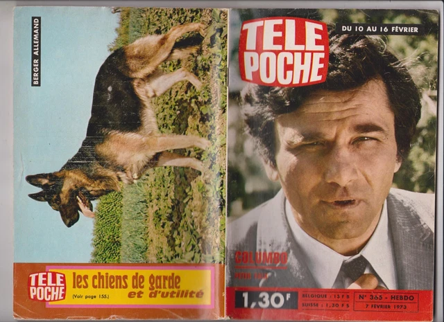 Tele Poche 1973 N°365 Complet Columbo
