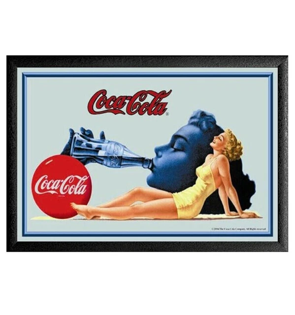 Specchio Decorato Coca-Cola 22X32Cm Specchio Decorato Coca-Cola 22X32Cm