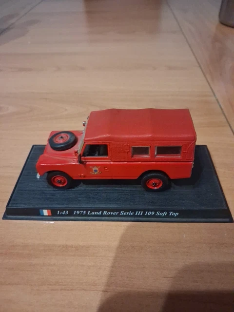 SOLIDO 4811 De La Savoie Land Rover POMPIERS 1/43 Mint