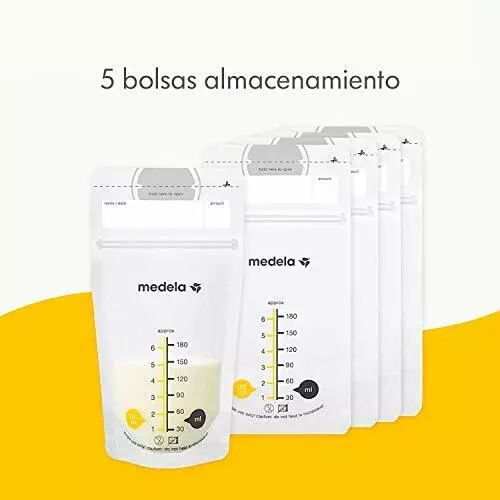 Medela Breast Milk Store and Feed Set - White 2