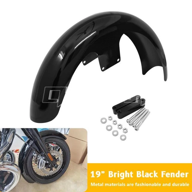 19" Wheel Wrap Front Fender Iron For Harley Touring Street Glide Custom Baggers 19" Wheel Wrap Front Fender Iron For Harley Touring Street Glide Custom Baggers