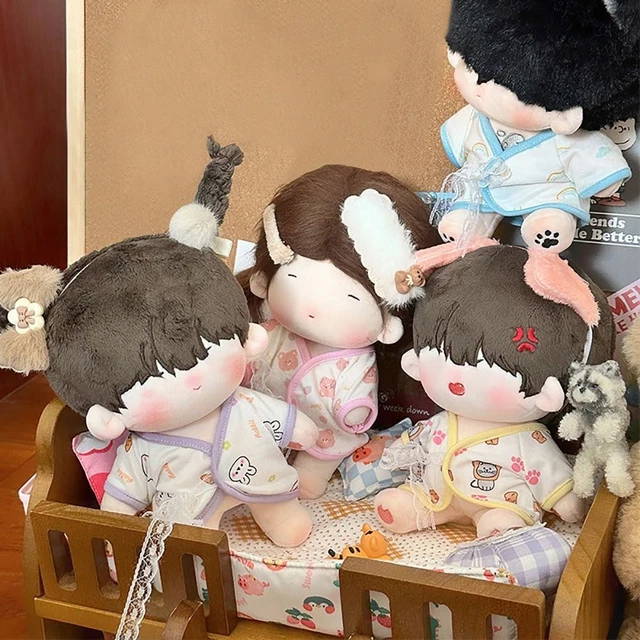 DIY Doll Outfit 20cm Doll Clothes Lace Accessories Clothing Cotton Pajamas