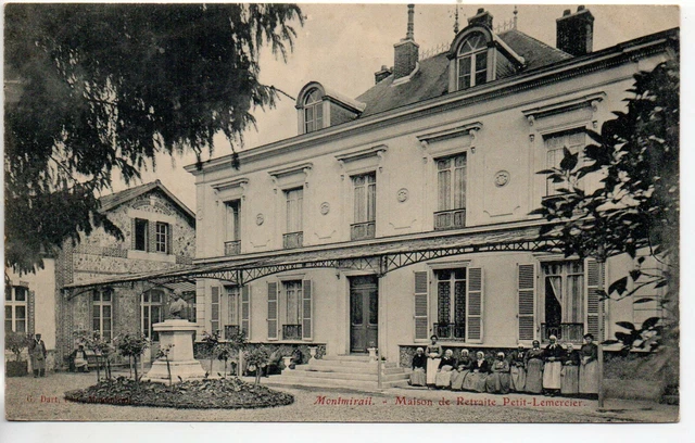 MONTMIRAIL - Marne - CPA 51 - la Maison de Retraite Petit Lemercier