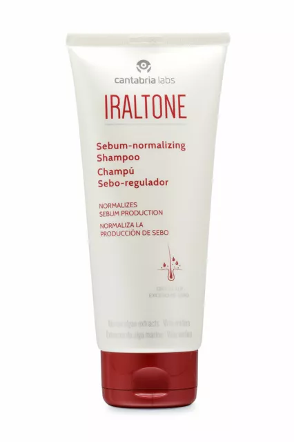 Iraltone Sebum Normalizing Shampoo 200ml. Normalizes Sebum Production