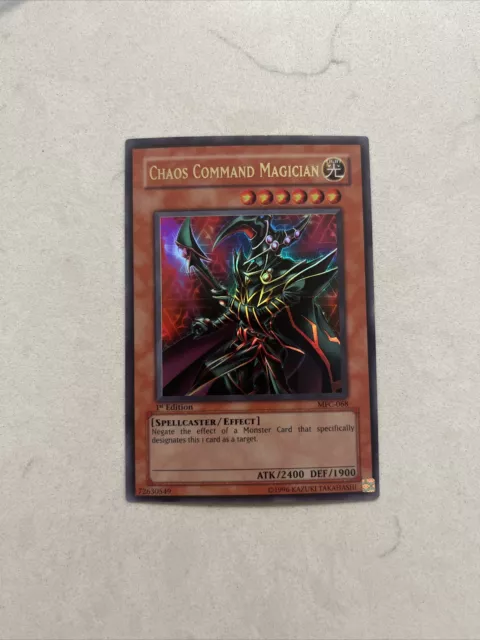 Yugioh Chaos Command Magician Ultra Rare MFC 1st Edition NM
