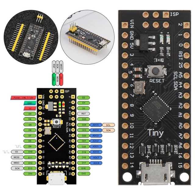 Per Arduino ATTINY88 Micro ATmega328 NANO V3.0 Aggiornato Scheda di sviluppo