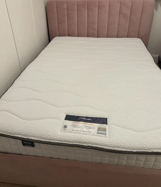 ARGOS HABITAT PANDORA Double Bed And Mattress £279.00 PicClick UK