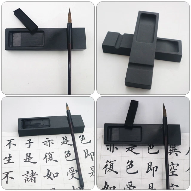 1pc Inkstone Chinesische Kalligraphie Liefert Malerei Tinte Stein 5